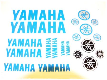 DECAL SET YAMAHA /BLUE/