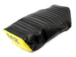 SEAT COVER /STICKED/ BLACK-YELLOW /UNLABELED/