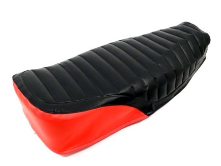 SEAT COVER /STICKED/ BLACK-RED /UNLABELED/