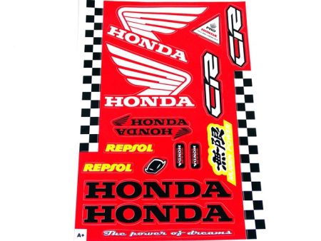 DECAL SET HONDA BIG