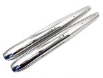 MUFFLER CHROME PAIR