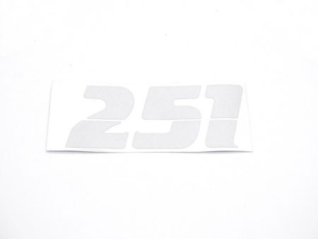 DECAL FOR TOOL BOX "251"