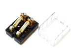 FUSE BOX DOUBLE /WITH CLEAR COVER/