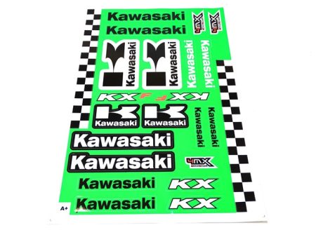 DECAL SET KAWASAKI /BIG/ HIGH WEAR RESISTANCE