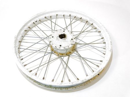 WHEEL FRONT KIT. WITH WHITE WHEEL RIM