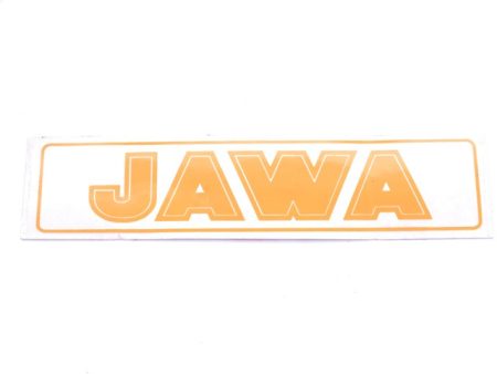 DECAL FUEL TANK JAWA /YELLOW/