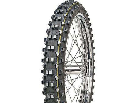 90/100-21 C19 TT 75R CROSS TYRE (YELLOW)